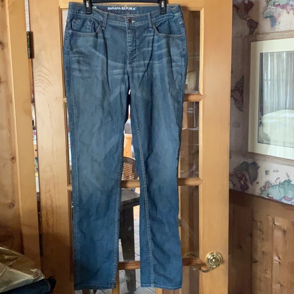 Banana Republic Modern Skinny Jeans 14 - Picture 1 of 14